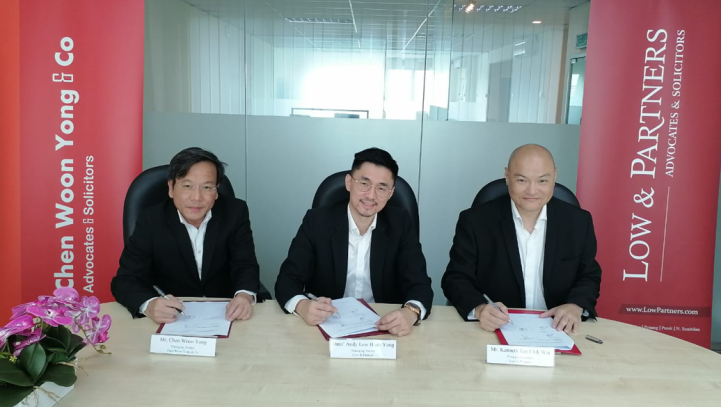 Merger of Chen Woon Yong & Co with Low & Partners